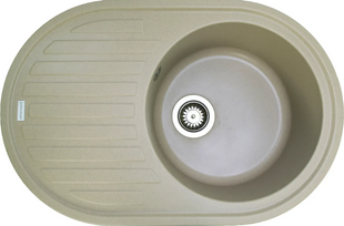 Кухонная мойка Adamant Ellipsis 765x495x200 Sand сахара 000008401, Sand