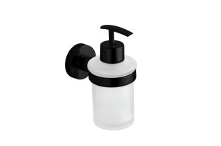 Дозатор жидкого мыла VBI Uranus black VBI-040406BL, Черный матовый