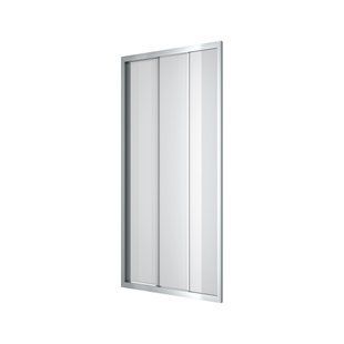 Душові двері Koller Pool Trend трисекційні 900x1900 мм скло прозоре TT90C, Універсальна, прозорий, хром