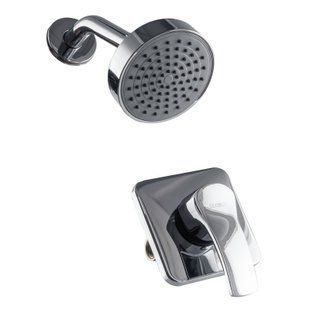 Душевая система скрытого монтажа Globus Lux GLQU-0105S-KIT, Хром