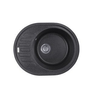 Кухонная мойка гранитная Kroner KRP Komposit GRB-6250 CV027416, Графит