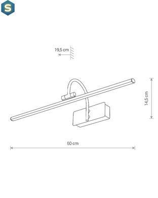 Світильник Nowodvorski 8170 Giotto LED 1x13W 3000K 900Lm IP20 Brass