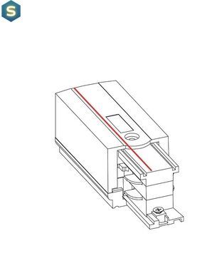 З'єднувач Nowodvorski 8712 Ctls Power End Cap, Right Wh