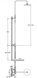 Душова система Kohlman Axel graphite QW276AG, Графит