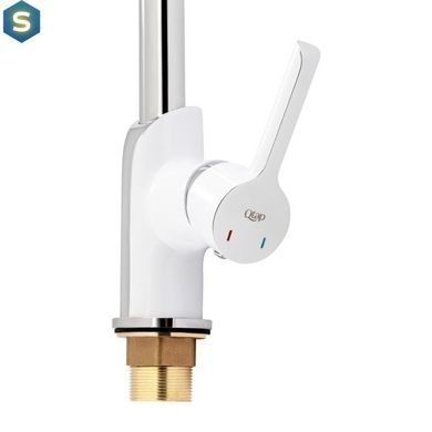 Смеситель для кухни Qtap Grand WCR 007F, Белый