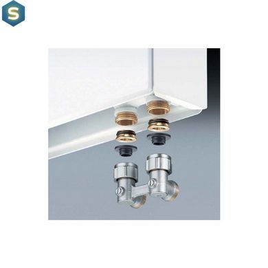 Вузол нижнього підключення Oventrop Multiflex F кутовий (1015884)