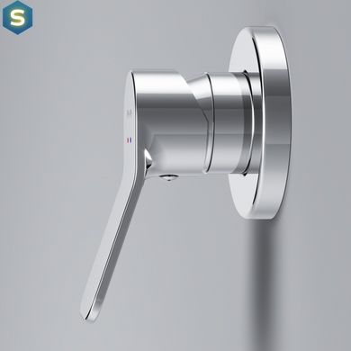Змішувач для душу прихованого монтажу Am.Pm X-Joy хром F85A65000, Хром