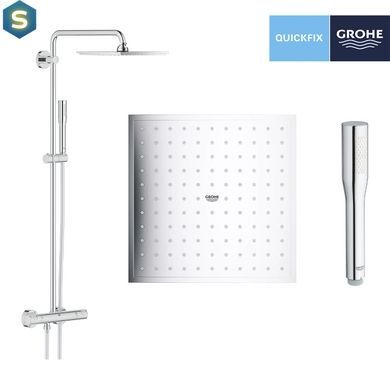 Душевая система термостатическая Grohe QuickFix Vitalio Joy System 230 26365000, Хром
