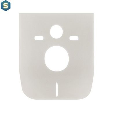 Набір Qtap інсталяція 3 в 1 Nest QT0133M425 з панеллю змиву квадратною QT0111M06029SAT + унітаз з сидінням Jay QT07335176W, Білий