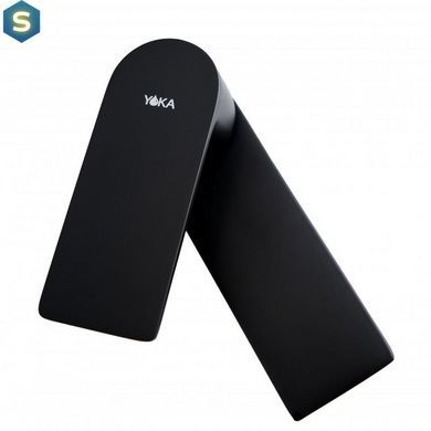Смеситель для умывальника Yoka Lola 24 black низкий BU.LOLA-24-BLK, Черный матовый