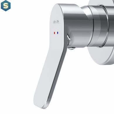 Змішувач для душу прихованого монтажу Am.Pm X-Joy хром F85A65000, Хром