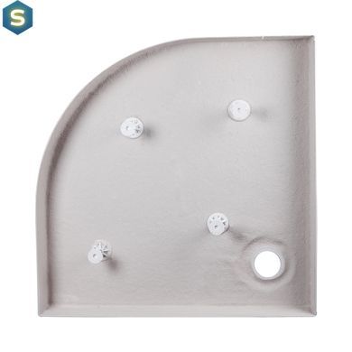Душевой поддон Qtap Robin 309912C 90x90x12 см + сифон, Белый