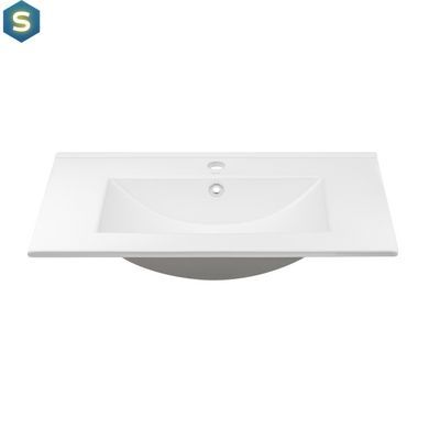 Умывальник Qtap Albatross 700х460х180 White без донного клапана QT01113070CW, Белый