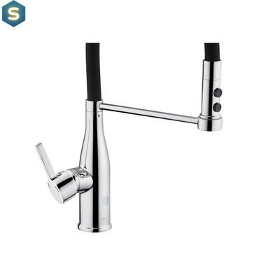 Змішувач для кухні Kroner KRP Ersel - C03111BLK, Хром