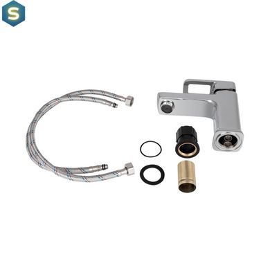 Змішувач для умивальника Lidz Wawel 001 (k35) LDWAW001CRM45387 Chrome, Хром