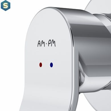 Змішувач для душу прихованого монтажу Am.Pm X-Joy хром F85A65000, Хром