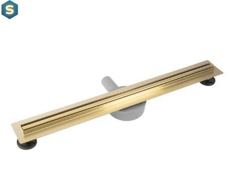 Трап для душа Rea Neox 70 Slim Pro brushed gold REA-G2714