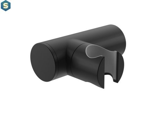 Змішувач для душу Kohlman Roxin black настінний KPL-QW120RB, Черный матовый