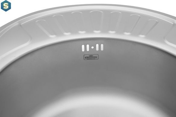 Кухонная мойка Kroner KRP Dekor-5745 (0,8 мм) CV022774, Decor
