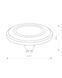 Лампа Nowodvorski 9211 Reflector led GU10 1x9W 4000K 680Lm IP20 Bl