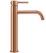 Змішувач для умивальника Rea Lungo brushed copper високий REA-B1114, Теплый закат