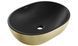 Умивальник Mexen Viki gold black matt накладний MEX-21054876, Золотий