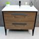 Тумба с умывальником Rexon Madera RX41CO/090 Crarmel Oak 14190C