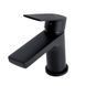 Смеситель для умывальника Yoka Lola 24 black низкий BU.LOLA-24-BLK, Черный матовый