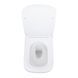 Унітаз підвісний Qtap Tern Ultra Quiet безобідковий з сидінням Soft-close White QT17332303AW, Білий