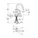 Змішувач для кучні Grohe Concetto 31483002