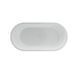 Ванна акриловая отдельностоящая Koller Pool PureLine 1600x800 White/MattBlack с сифоном 0266251501, Черный матовый