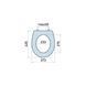 Сидіння для унітазу Koller Pool Trend М C9 Soft Close KPTRMC9, Білий