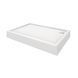 Душевой поддон Qtap Tern 3012812 120x80x12 см + сифон, Белый, Универсальная, белый, мелкий (до 20 см)