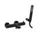 Термостат для ванны Paffoni Light black matt LIQ023NO, Черный матовый