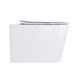 Унітаз підвісний Qtap Tern Ultra Quiet безобідковий з сидінням Soft-close White QT17332303AW, Білий