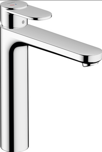 Смеситель Hansgrohe Vernis S 190 CoolStart для раковины с сливным набором, хром 71542000