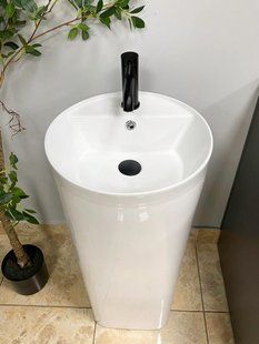 Умывальник підлоговий VBI Asola white VBI-019019, Білий