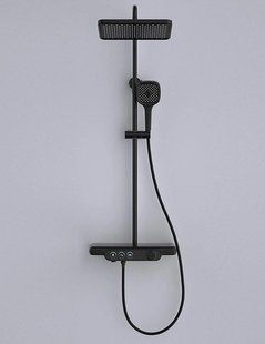 Душова система Dusel Pour Black (239307000), Черный матовый