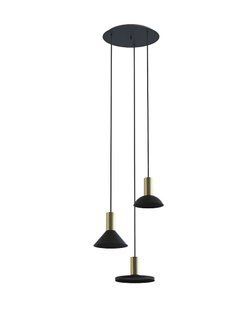 Підвісний світильник Nowodvorski 8030 Hermanos III GU10 3x10W IP20 Bk