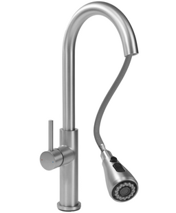 Змішувач для кухні Rea Nest Nikiel Brushed REA-B6601, Зелений матовий