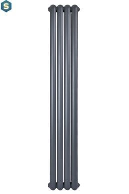 Вертикальный дизайнерский радиатор отопления Arttidesign Verona 4/1800/300 серый матовый, Каппучино