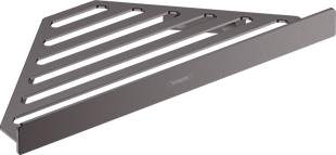 Полочка угловая Hansgrohe AddStoris 14.8 х14.8 x 30.5 см Brushed Black 41741340