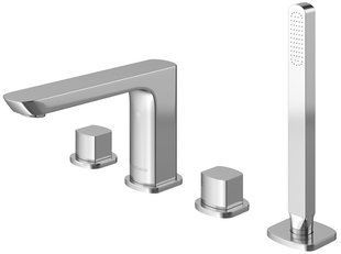 Змішувач на борт ванни Kohlman Foxal chrome QB240F, Хром