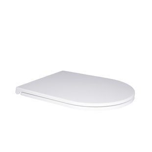 Сиденье для унитаза Qtap (Robin, Scorpio) с микролифтом Slim QT99HY2049W, Белый