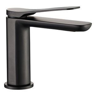 Змішувач для умивальника Rea Creek black mat low чорний низький REA-B8403, Черный матовый
