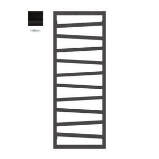 Полотенцесушитель водяной Terma 1310x500 Zigzag WGZIG131050KIHESX, Черный матовый