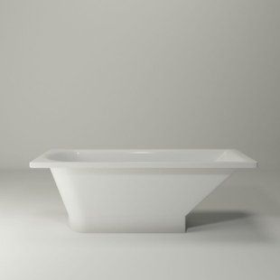 Ванна зі штучного каменю Studio Stone Lima 169x70,5 LIM169070, Білий