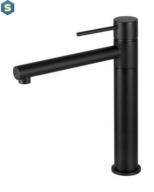 Змішувач для кухні Corsan Lugo black mat з рухомим носиком CMB7521BL, Черный матовый