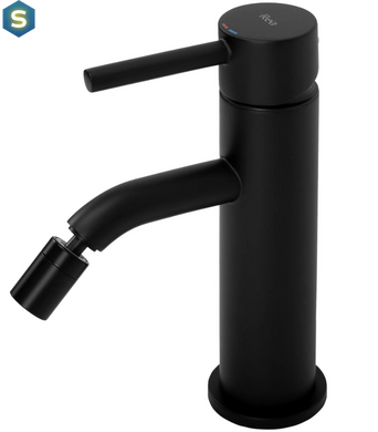 Смеситель для биде Rea Lungo black matt черный REA-B0667, Черный матовый