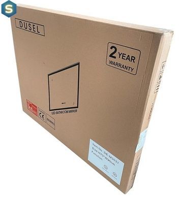 Зеркало Dusel DE-M3021 75x100, Белый